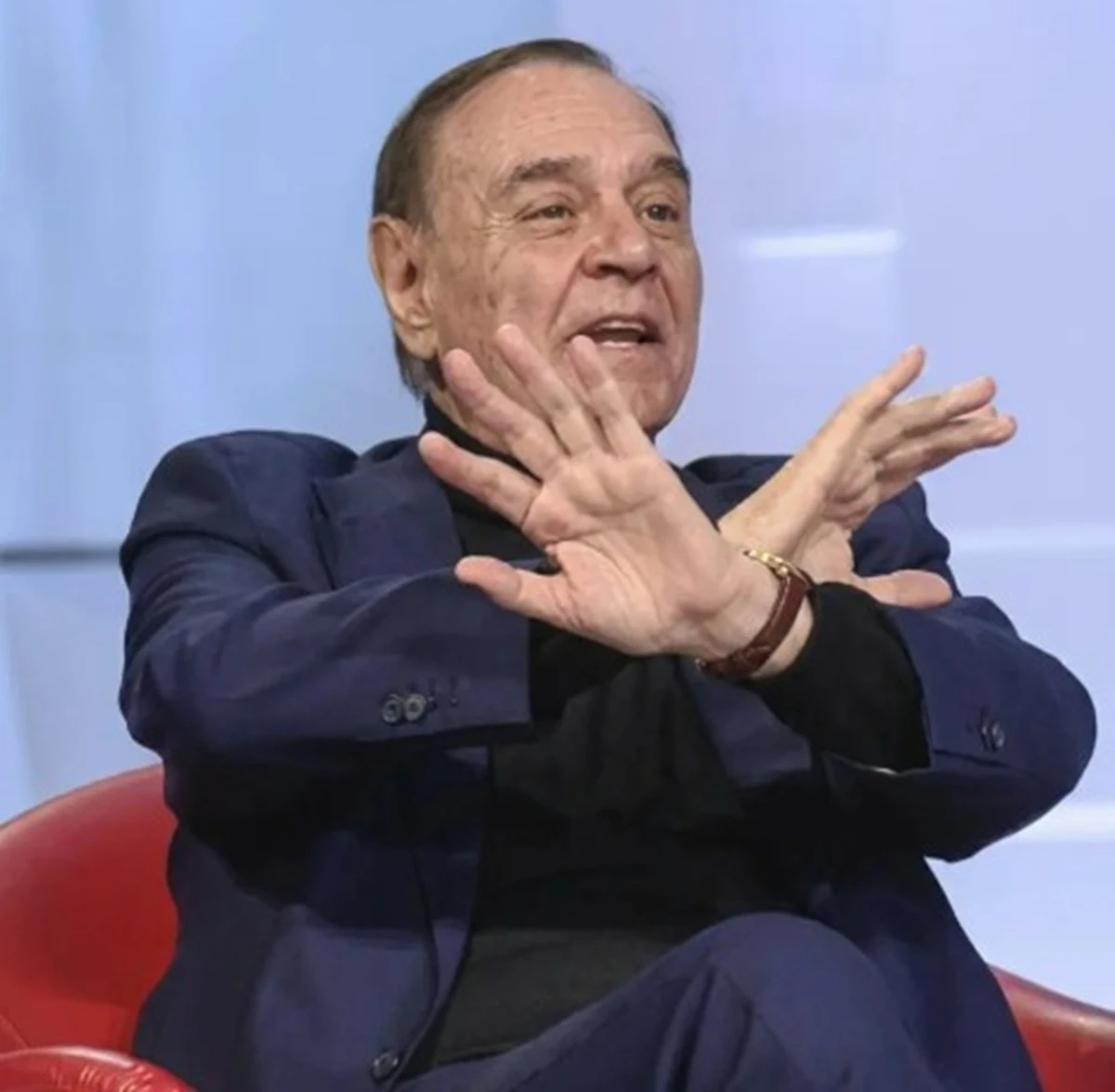 Clemente Mastella durante un momento pubblico