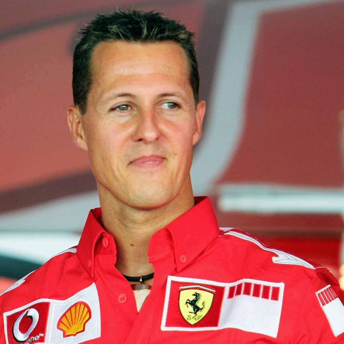 Michael Schumacher, immagine utilizzata in contesti mediatici