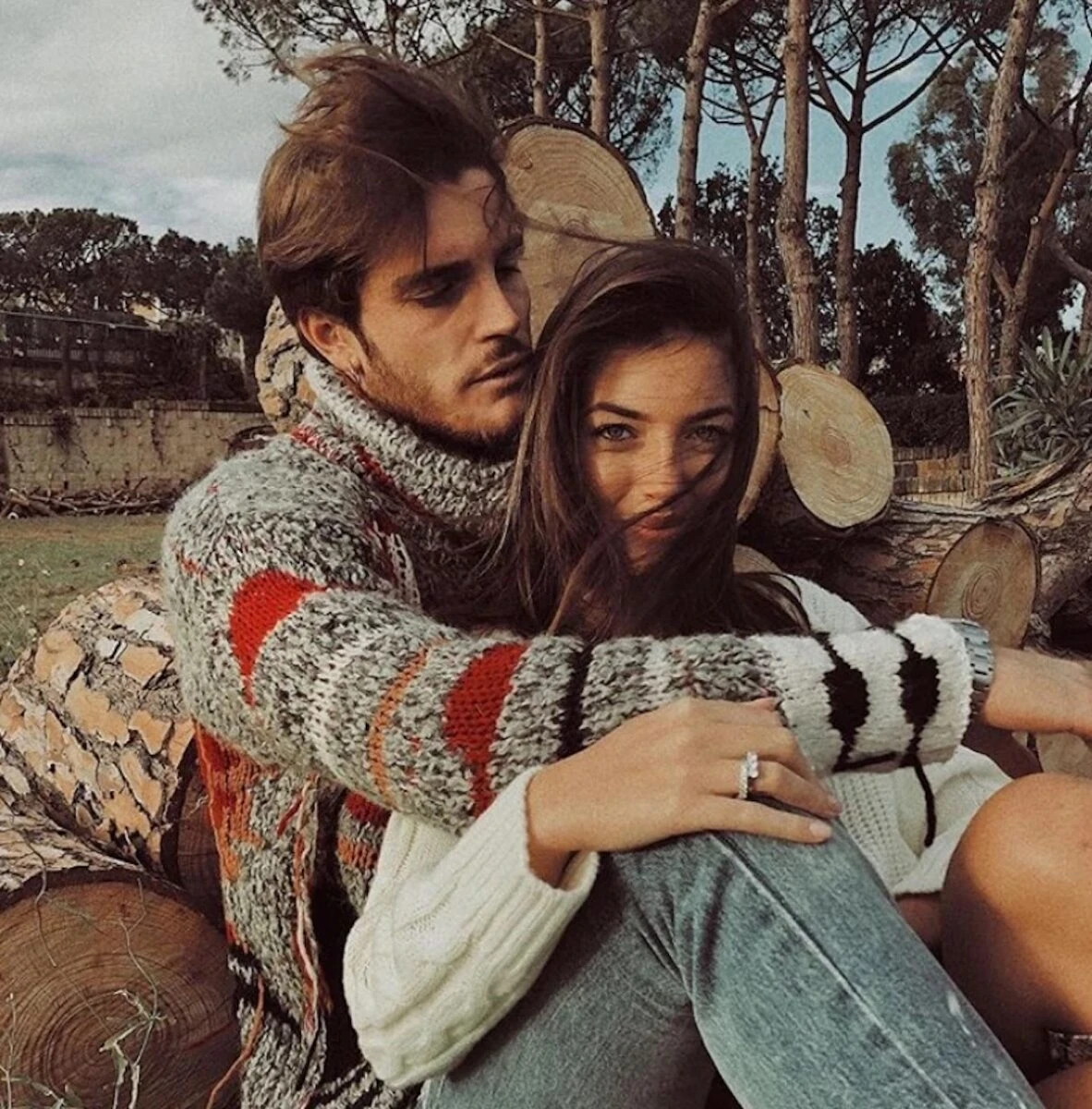 Nilufar Addati e Giordano Mazzocchi durante un evento