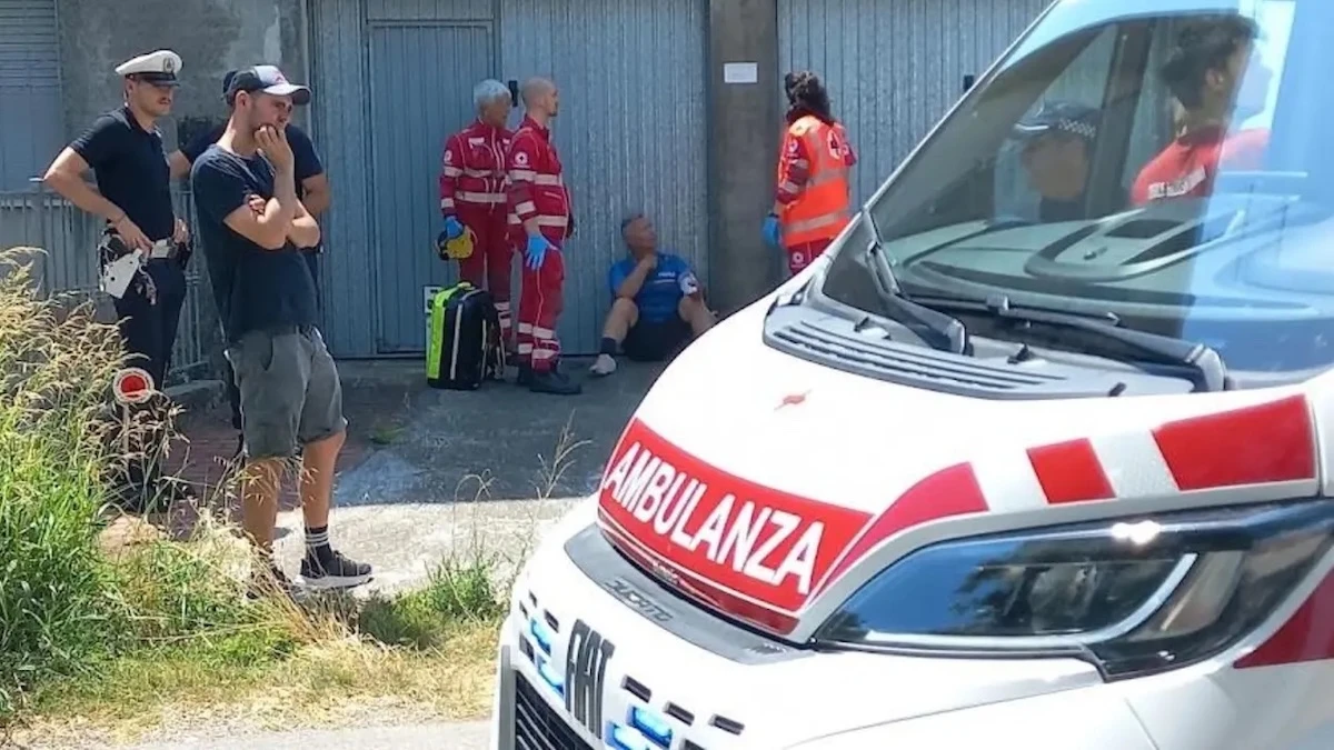 Paolo Belli coinvolto nell'incidente in bicicletta