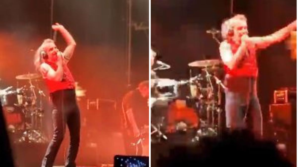 piero pel249 shock su donald trump al concerto il gesto davanti a tutti da Tvzap.it piero pel249 shock su donald trump al concerto il gesto davanti a tutti