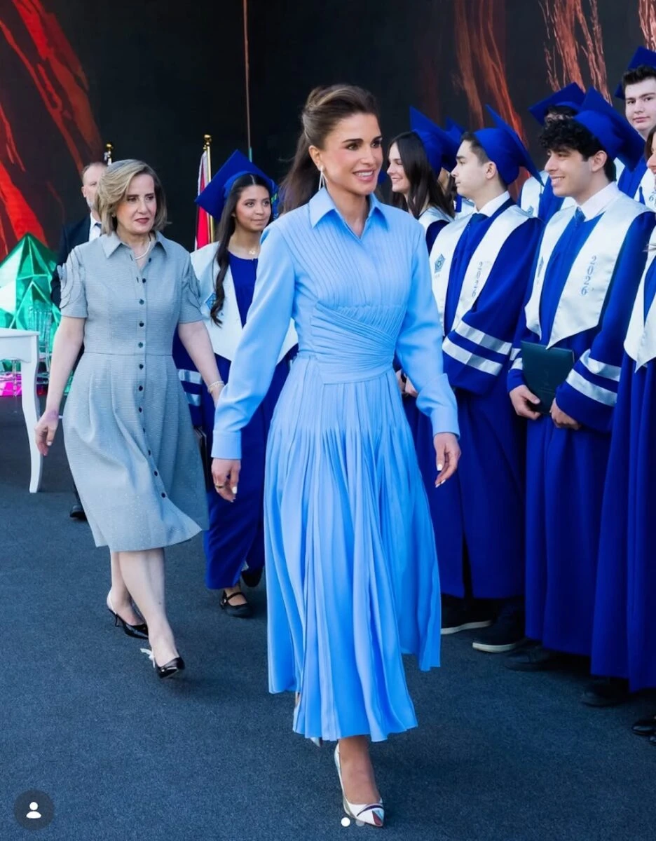 Rania di Giordania in un’immagine ufficiale