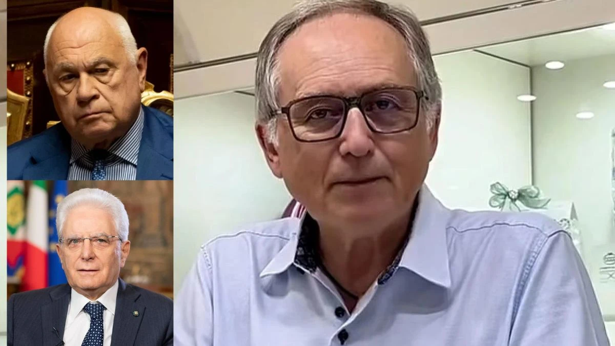 Mario Roggero e il ministro Carlo Nordio