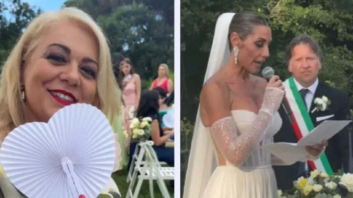 si sono sposati l8217annuncio di rossella erra direttamente dalla cerimonia e assenze pesanti che faranno discutere da Tvzap.it si sono sposati l8217annuncio di rossella erra direttamente dalla cerimonia e assenze pesanti che faranno discutere