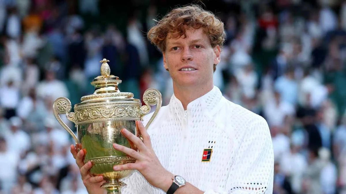 Jannik Sinner a Wimbledon 2026