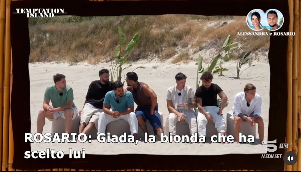 Alessandra e Rosario, immagini della seconda puntata di Temptation Island