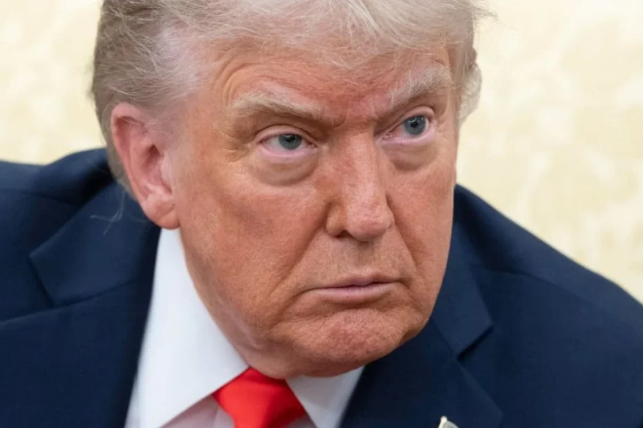 Donald Trump durante un intervento pubblico