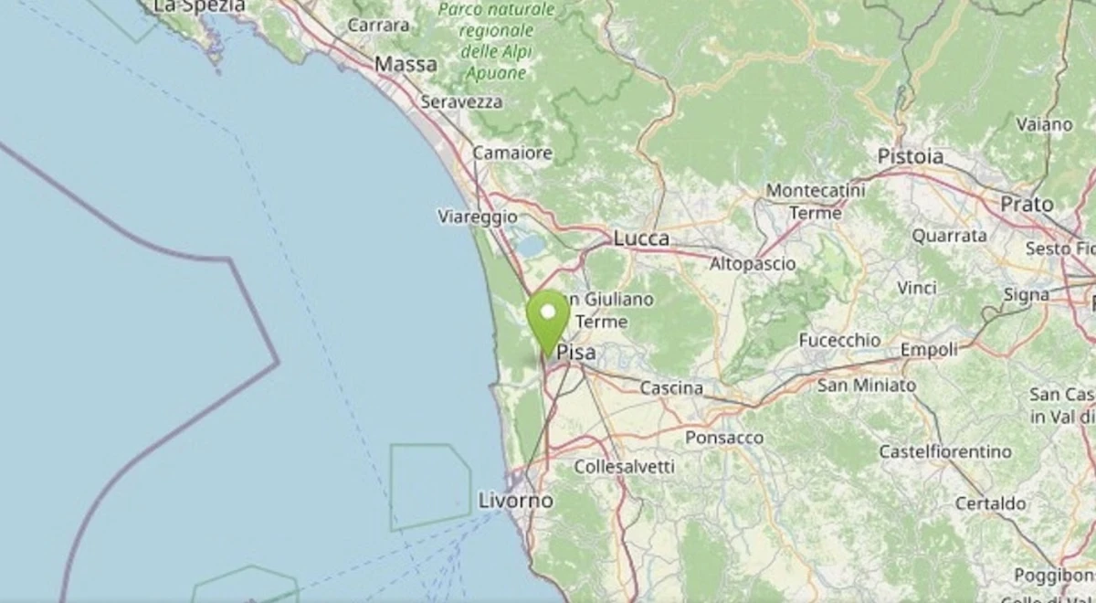 Terremoto a Pisa, la scossa poco fa: magnitudo. Panico