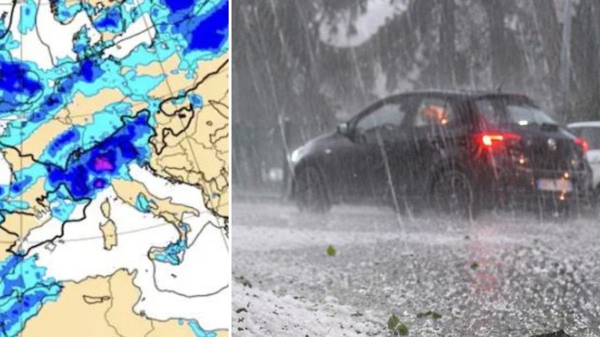 Maltempo, rischio grandine e vento fino a 100 km/h: le regioni in allerta