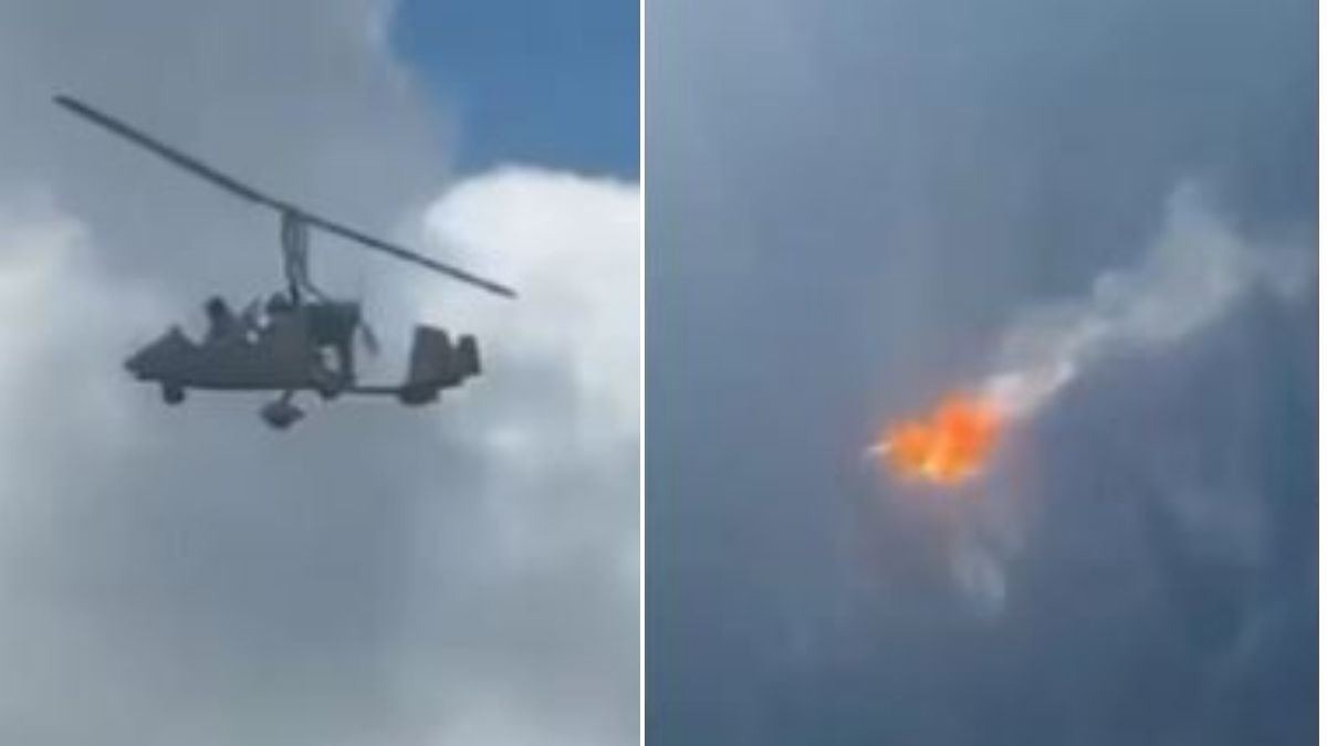 elicottero urta i cavi e prende fuoco il video degli ultimi istanti prima dello schianto da Tvzap.it elicottero urta i cavi e prende fuoco il video degli ultimi istanti prima dello schianto