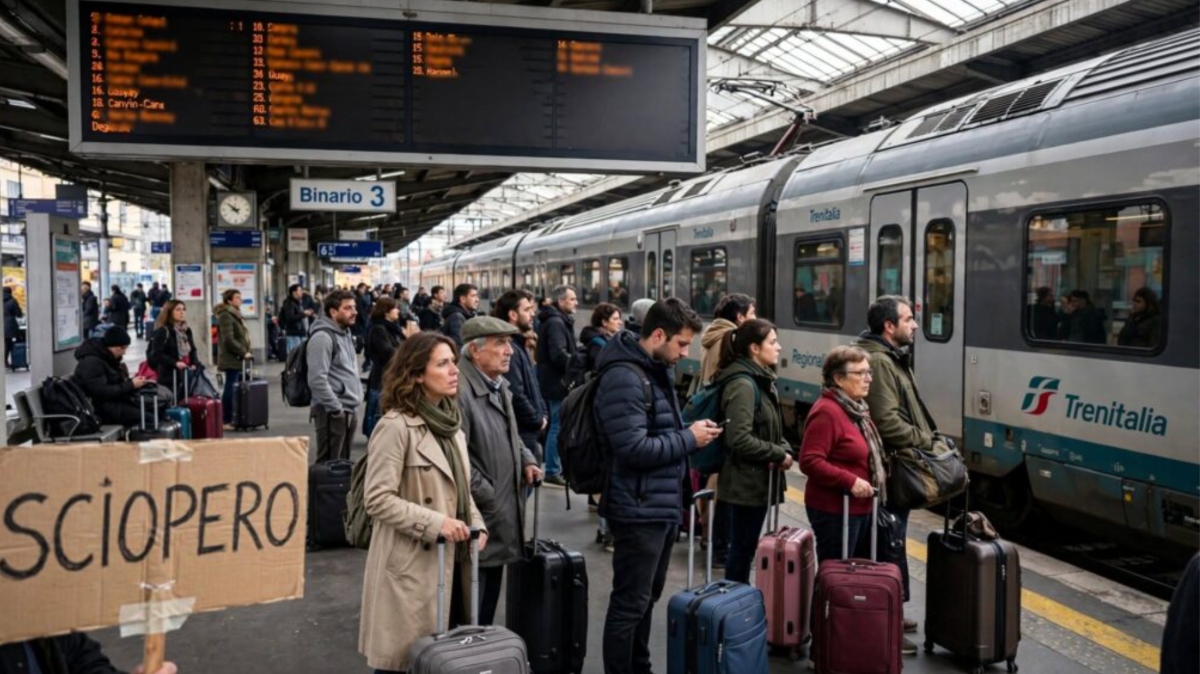 sciopero nazionale dei treni oggi e domani orari e corse garantite da Tvzap.it sciopero nazionale dei treni oggi e domani orari e corse garantite
