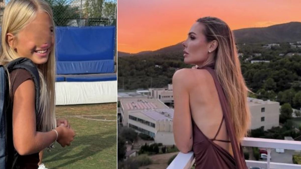 Ilary Blasi commossa, primo giorno di scuola per la figlia Isabel: la dedica sui social