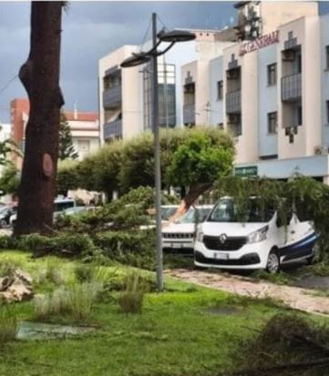 Maltempo in Italia, violenta tromba d’aria: “Tutto distrutto”