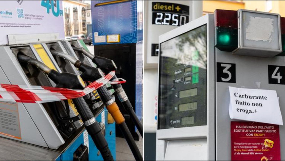 benzina a secco code ai distributori e rischio blocco 232 allarme da Tvzap.it benzina a secco code ai distributori e rischio blocco 232 allarme