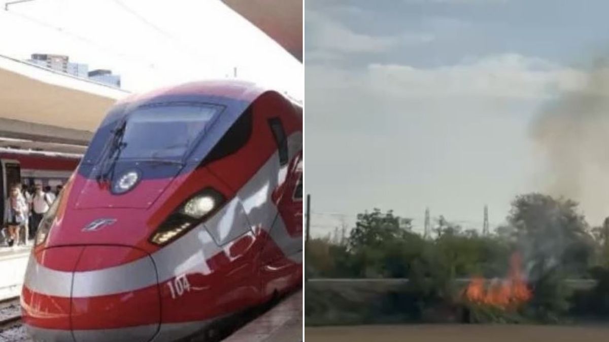 incendio sui binari bloccata la linea ferroviaria caos e treni in ritardo da Tvzap.it incendio sui binari bloccata la linea ferroviaria caos e treni in ritardo