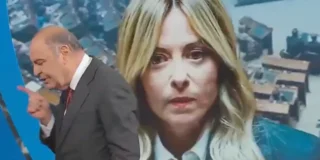 scontro a porta a porta provenzano e vespa