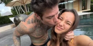 Fedez e Giulia Honegger durante la gravidanza